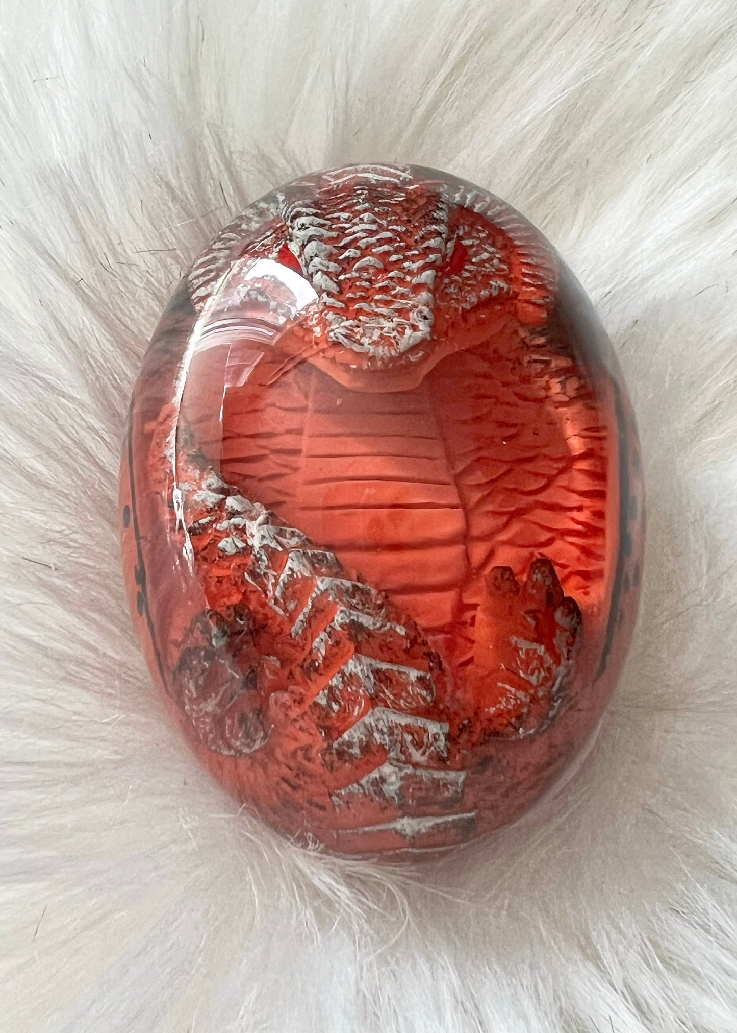 Resin Dragon Eggs with Sleeping Baby Dragons: Perfect Gifts for Dragon Lovers